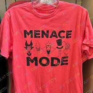 Disney Parks Disneyland Villains Menace Mode Graphic Shirt